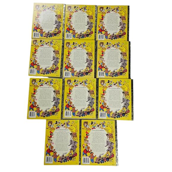 Vintage Children's Books Little Golden Disney Story Bundle Lot of 11 Board Books - Picture 2 of 16